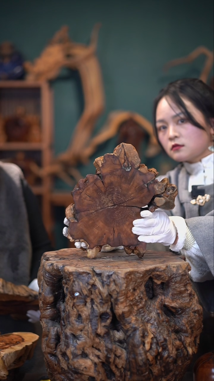 【闪购商品】枣木雷击枣木底座