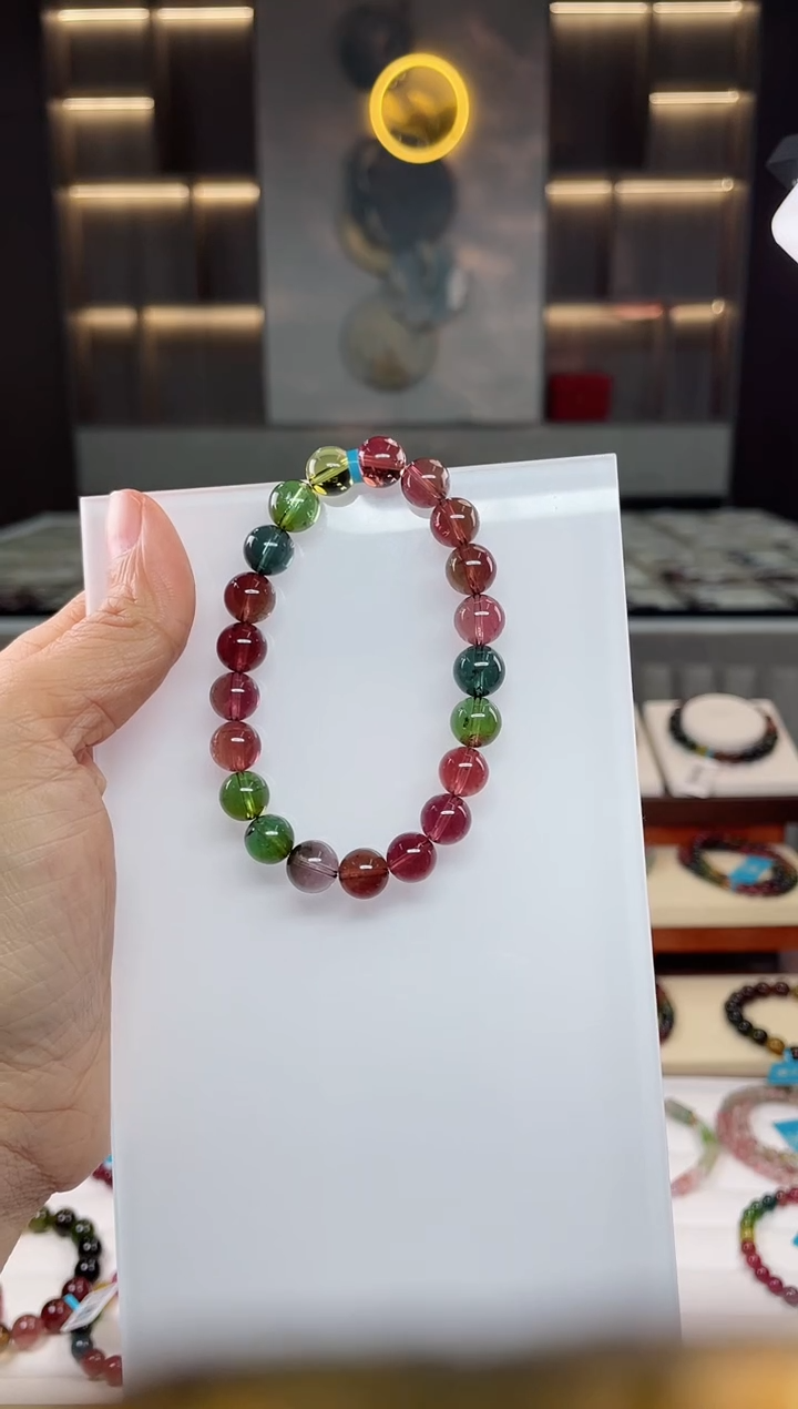 【闪购商品】碧玺单圈手串未镶嵌（多样性发一条）Q