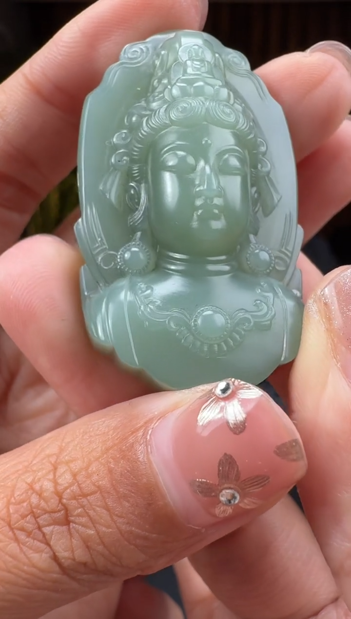 【闪购商品】和田玉95未镶嵌2.8潘飞歌