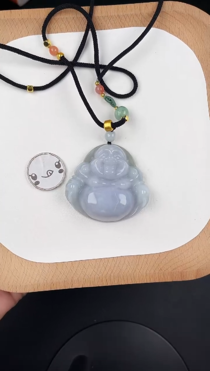 翡翠未镶嵌颈饰孤品-41
