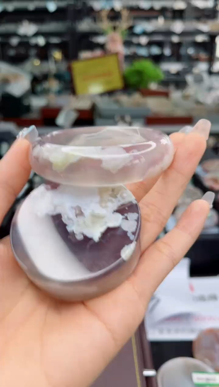 【闪购商品】石英质玉手镯未镶嵌58圈口（赠品镯心）6330360