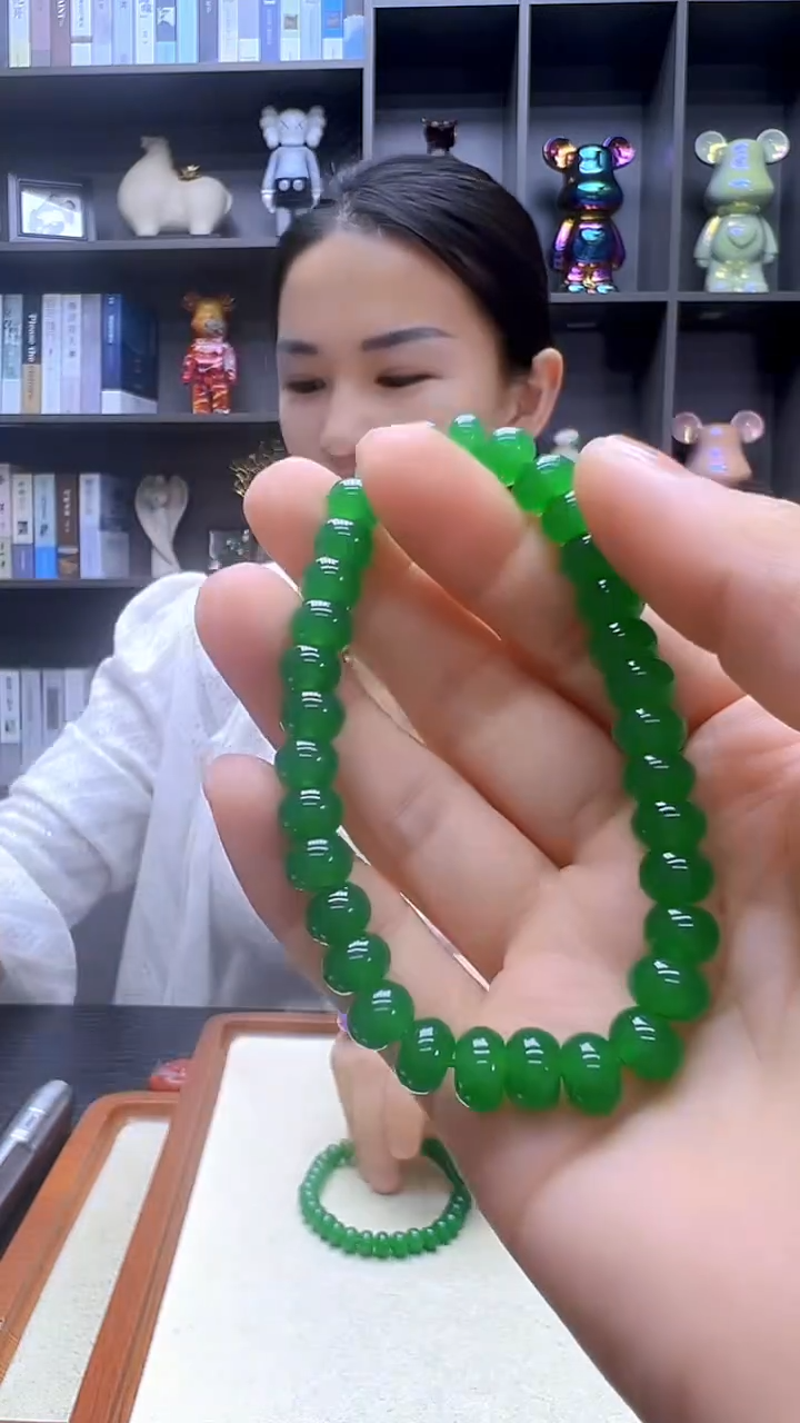 翡翠未镶嵌颈饰丹丹diy劲饰