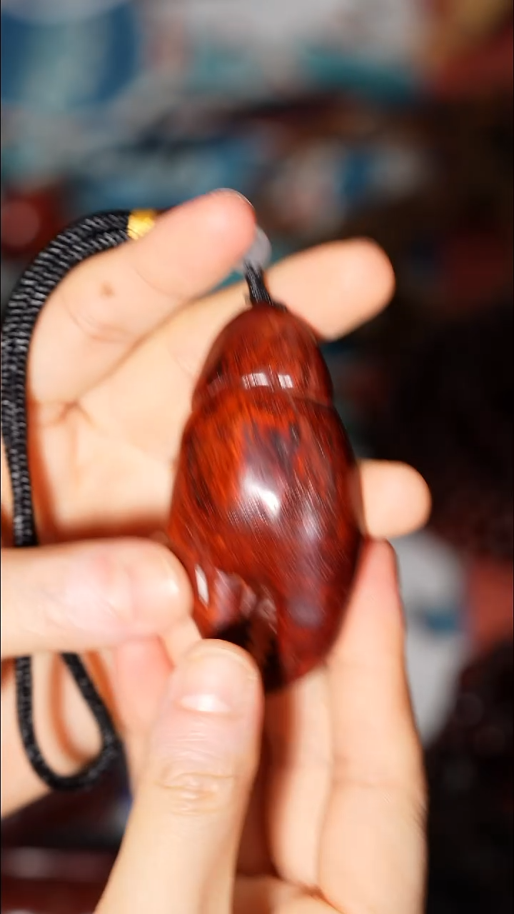 檀香紫檀（小叶紫檀）把件小叶紫檀.有钱