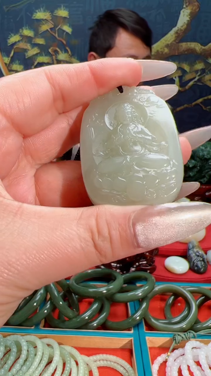 【闪购商品】和田玉吊坠未镶嵌1
