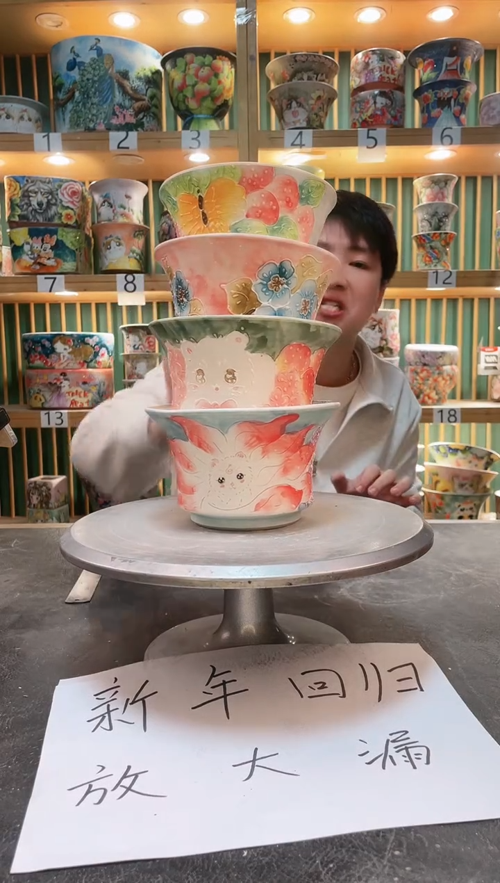 【闪购商品】瓷片默认微瑕一物一拍0214-351