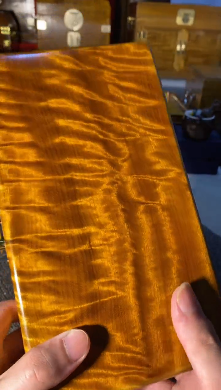 【闪购商品】金丝楠木艺金丝楠首饰盒F2