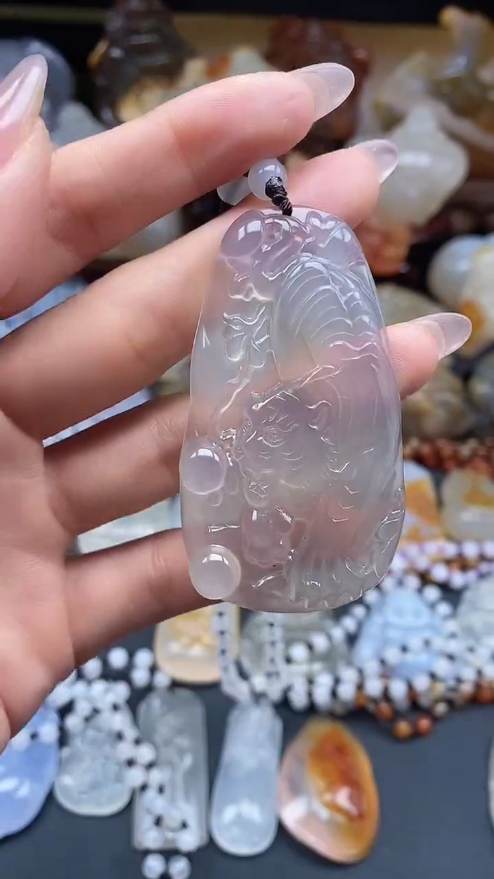 【闪购商品】玛瑙/玉髓颈饰未镶嵌dd