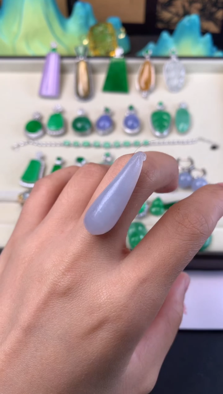 未镶嵌定制翡翠毛货