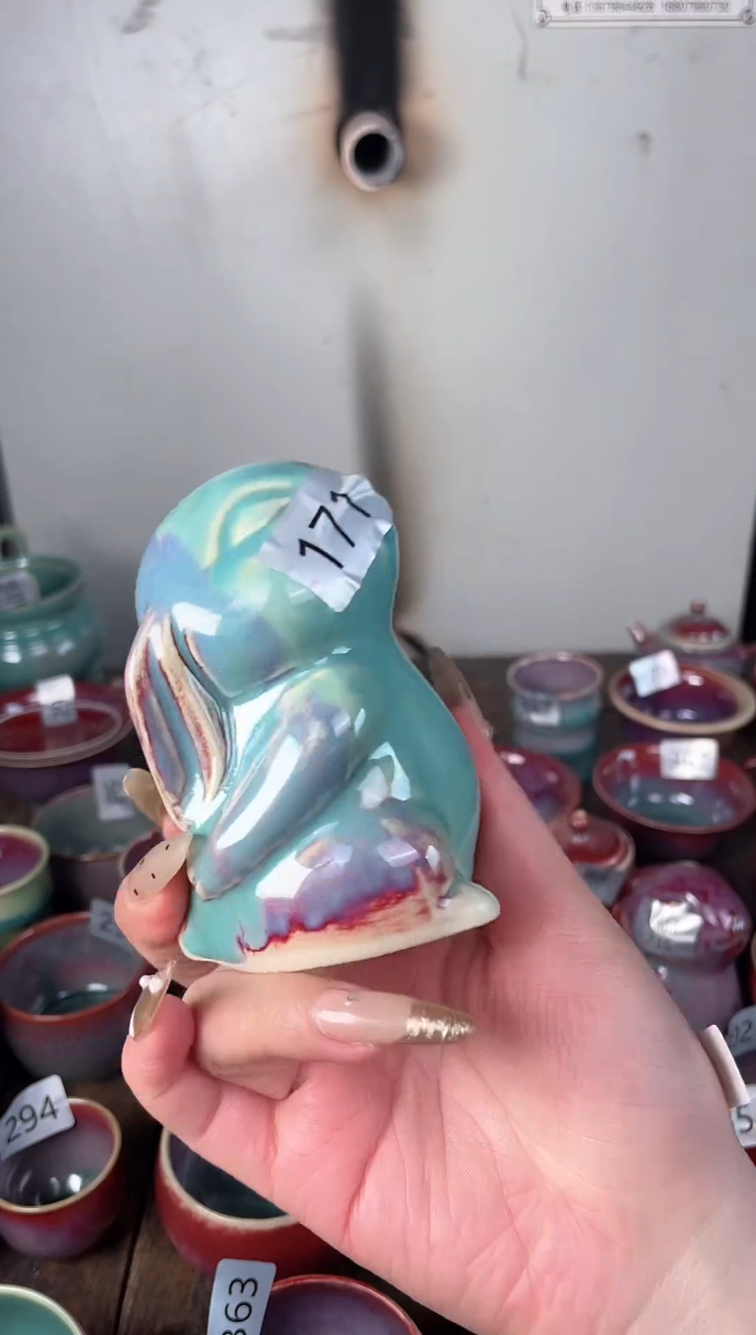 【闪购商品】摆件钧瓷窑变精品茶器