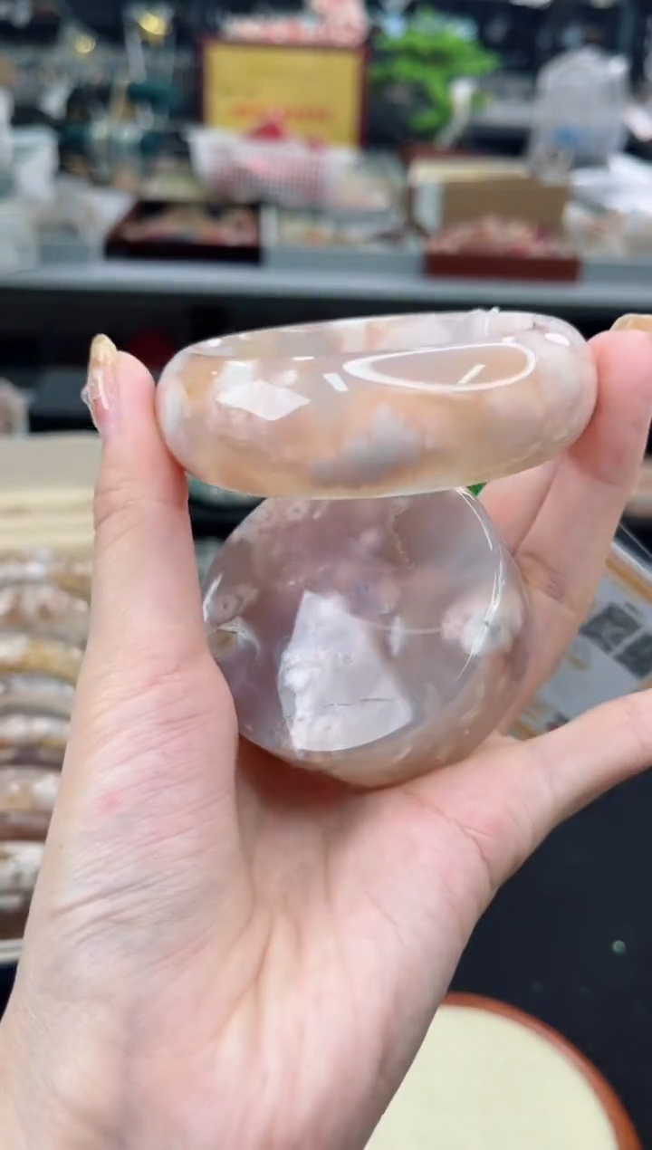 【闪购商品】石英质玉手镯未镶嵌59圈口（赠品镯心）3600212