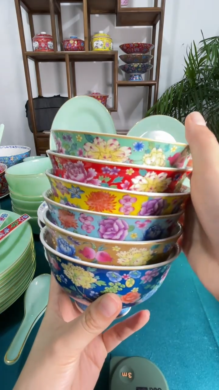 ·  5英寸珐琅碗6个口径13厘米