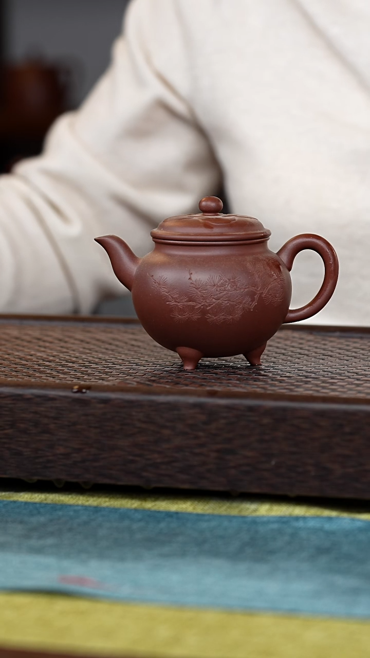 【闪购商品】紫砂茶壶丹壶溢香紫砂壶210cc