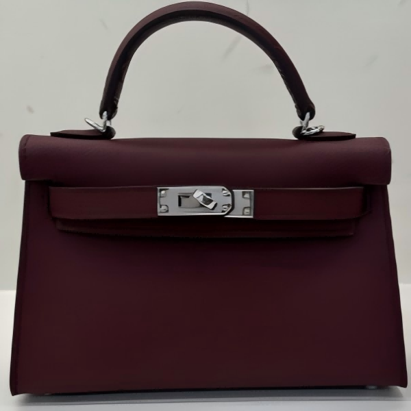 【SISI专属】2025年新款时尚气质女包单肩手提斜挎小包 19凯莉银扣