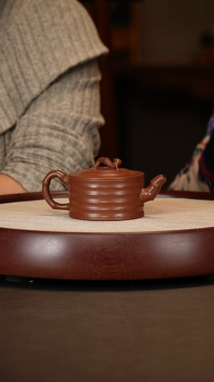 【闪购商品】紫砂茶壶老清水五福临门200c