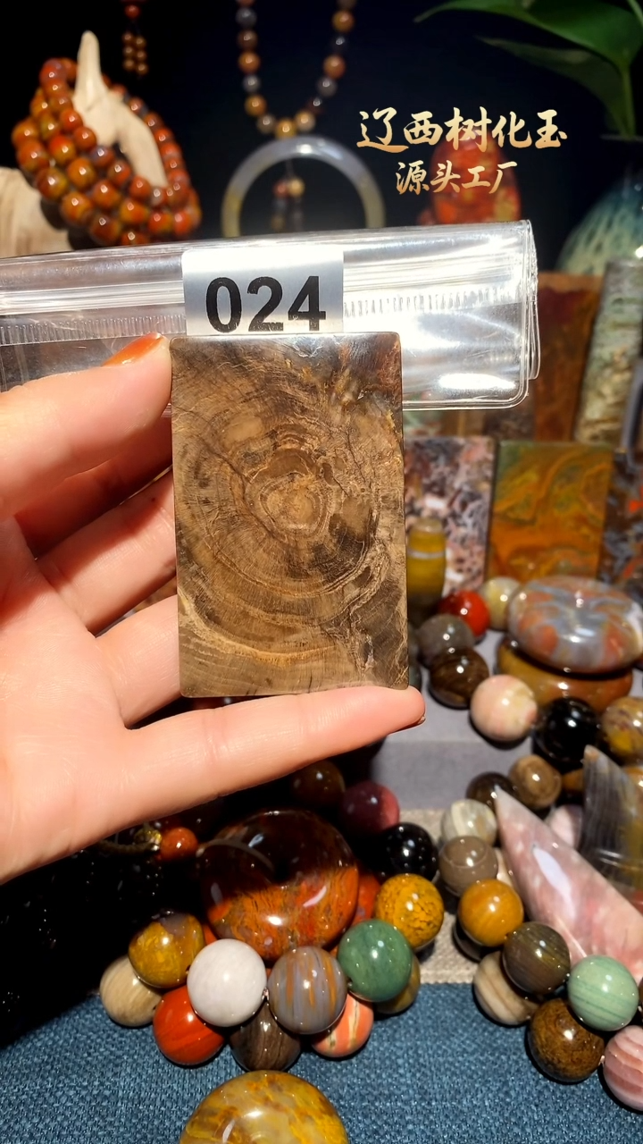 未镶嵌-硅化玉天然北票硅化玉吊坠