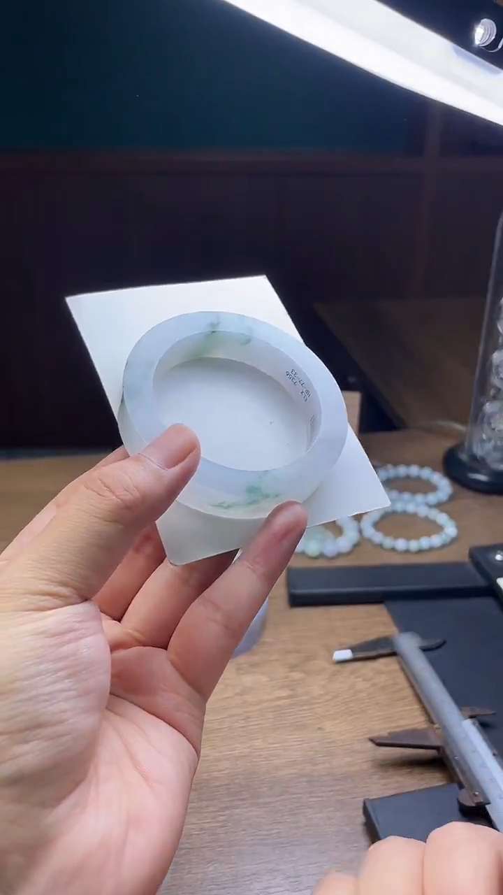 未镶嵌手镯定制翡翠陶*熹定制