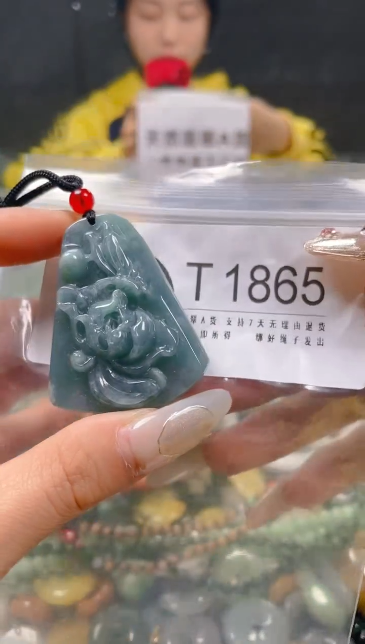 【闪购商品】翡翠颈饰未镶嵌/T/翡翠A货一图一物