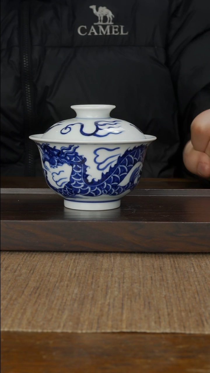 【闪购商品】摆件景德镇手工手绘茶具大器宛成