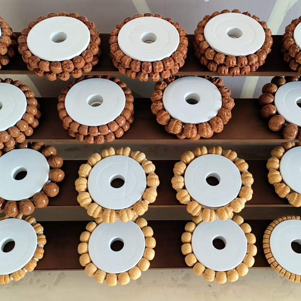 桃核精品手串光珠