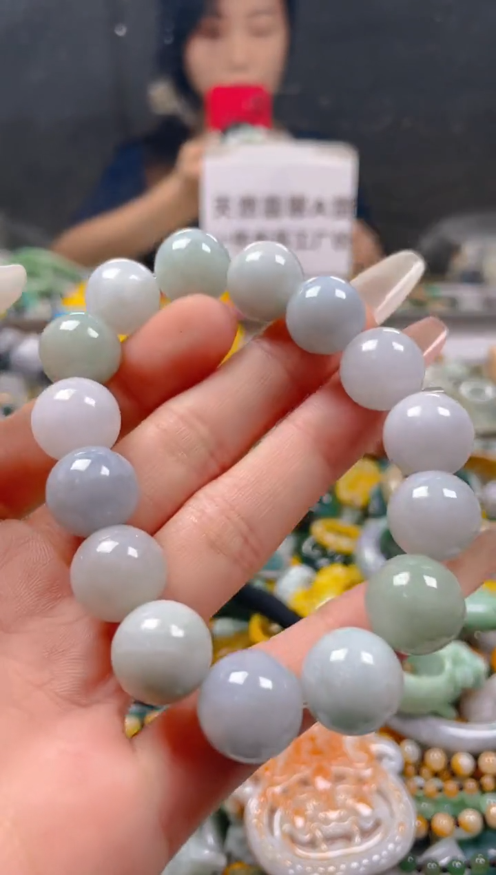 【闪购商品】翡翠颈饰未镶嵌13-14MM/D/翡翠A货一图一物