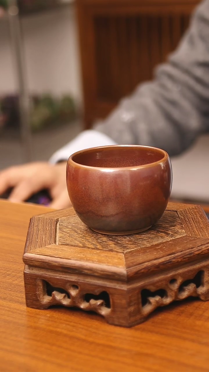 【闪购商品】瓷片钧尚源钧瓷主人杯
