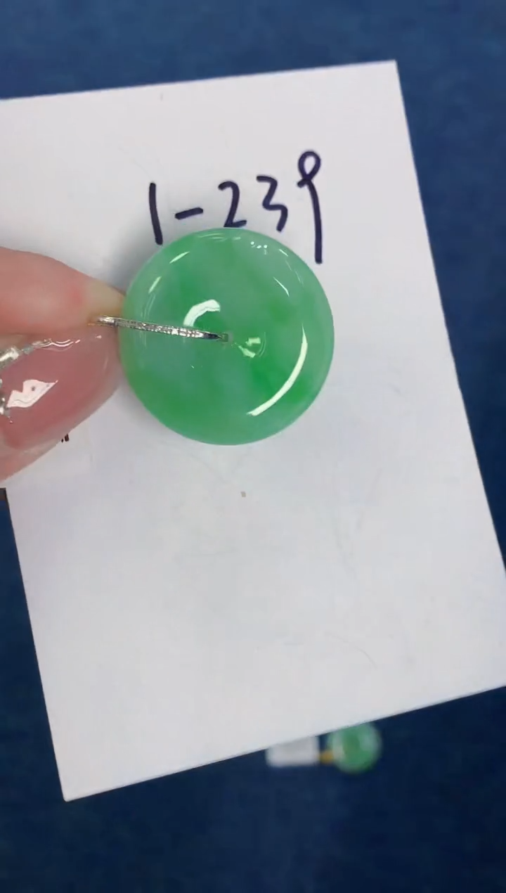 【闪购商品】翡翠颈饰18K金镶嵌000000000