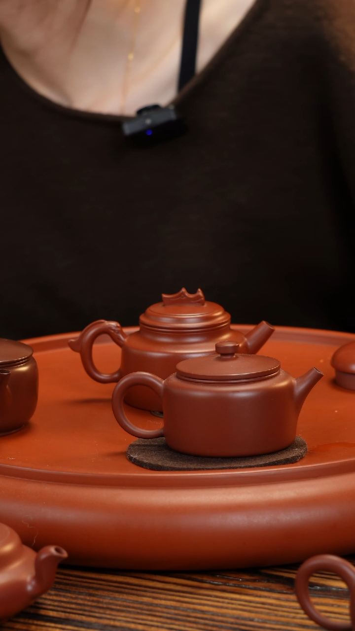 紫砂茶壶潮州手拉壶