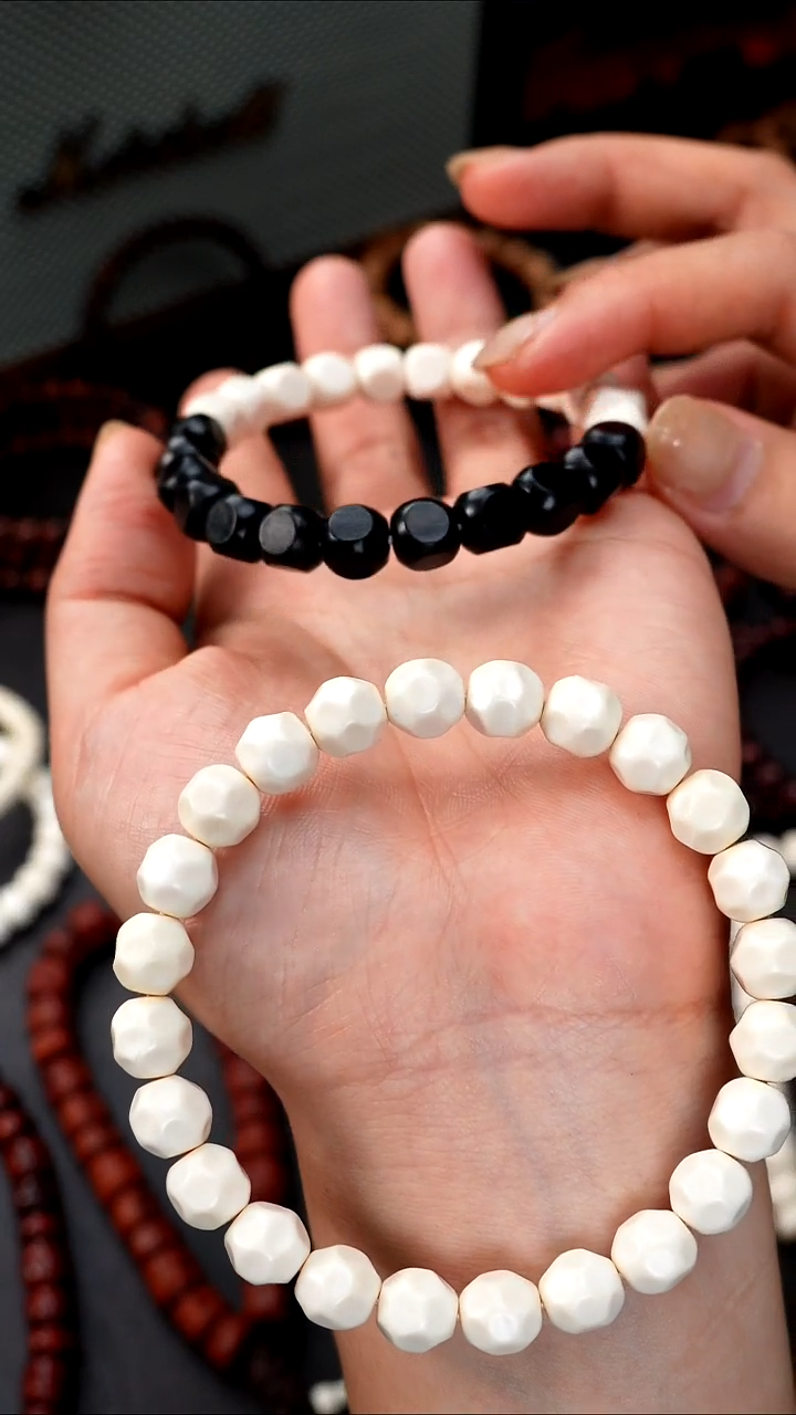 手串/手链/手镯猛犸象牙村*牙芯料猛犸9+奶酪无相双拼