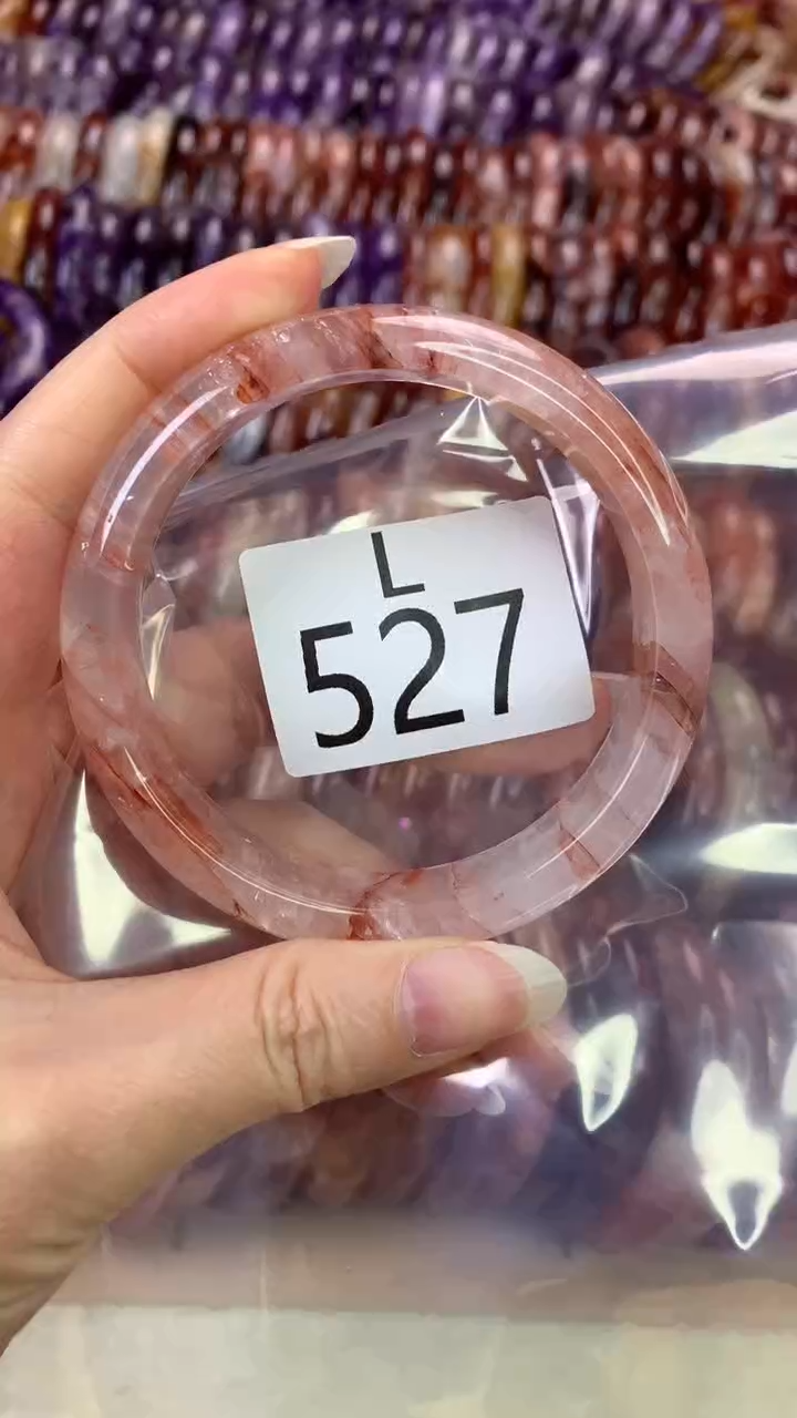 【闪购商品】水晶水晶手镯L未镶嵌527-56