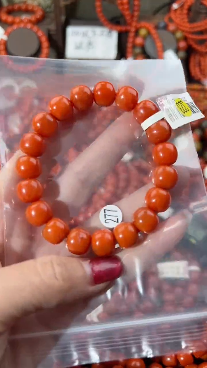 【闪购商品】南红玛瑙手串未镶嵌11