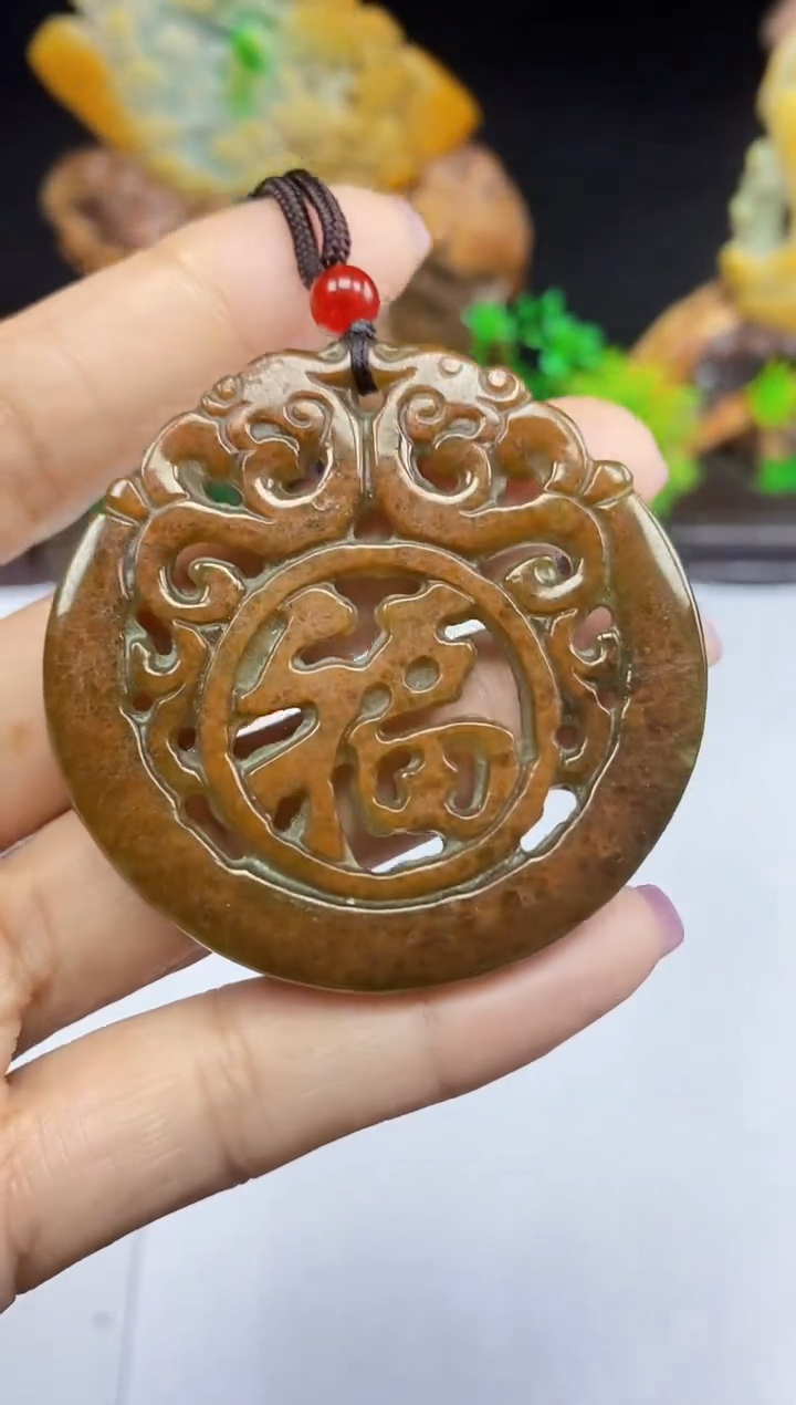 【闪购商品】翡翠颈饰未镶嵌翡翠A货