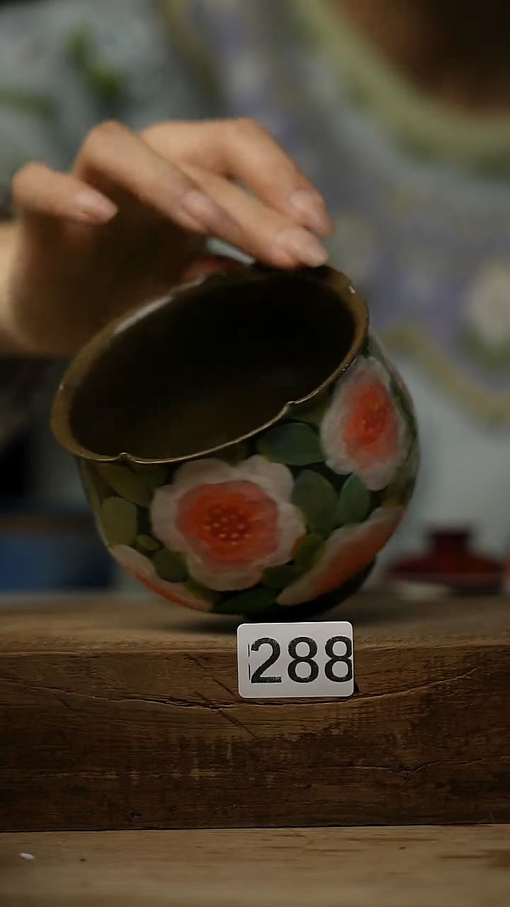 【闪购商品】瓷片油画风·彩绘·设计师石一款  手握