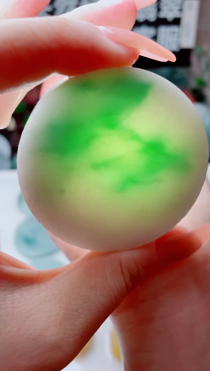 翡翠未镶嵌颈饰4957......