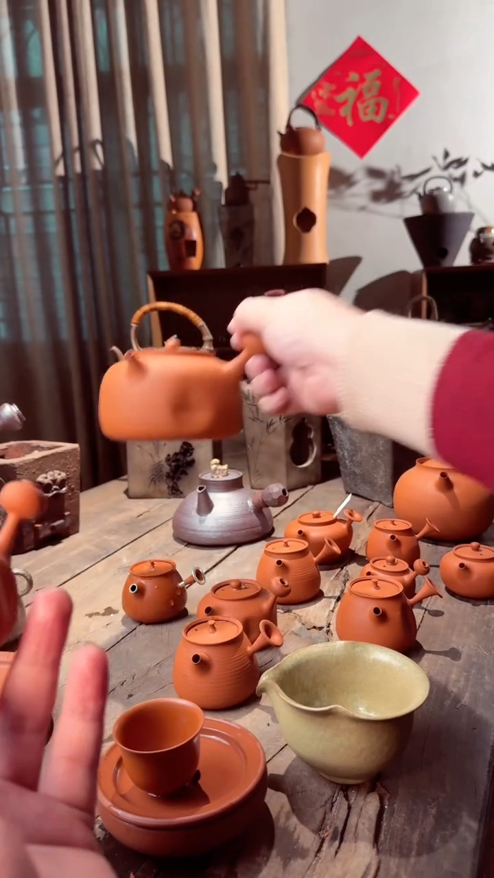 【闪购商品】壶潮州朱泥泡茶壶120cc