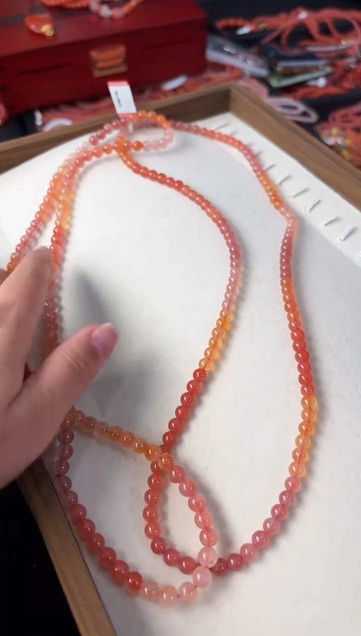 颈饰未镶嵌南红玛瑙1010102
