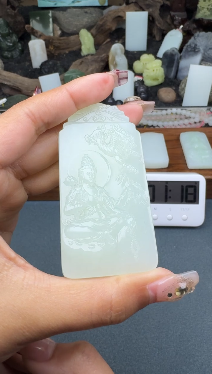 【闪购商品】和田玉颈饰未镶嵌菲菲