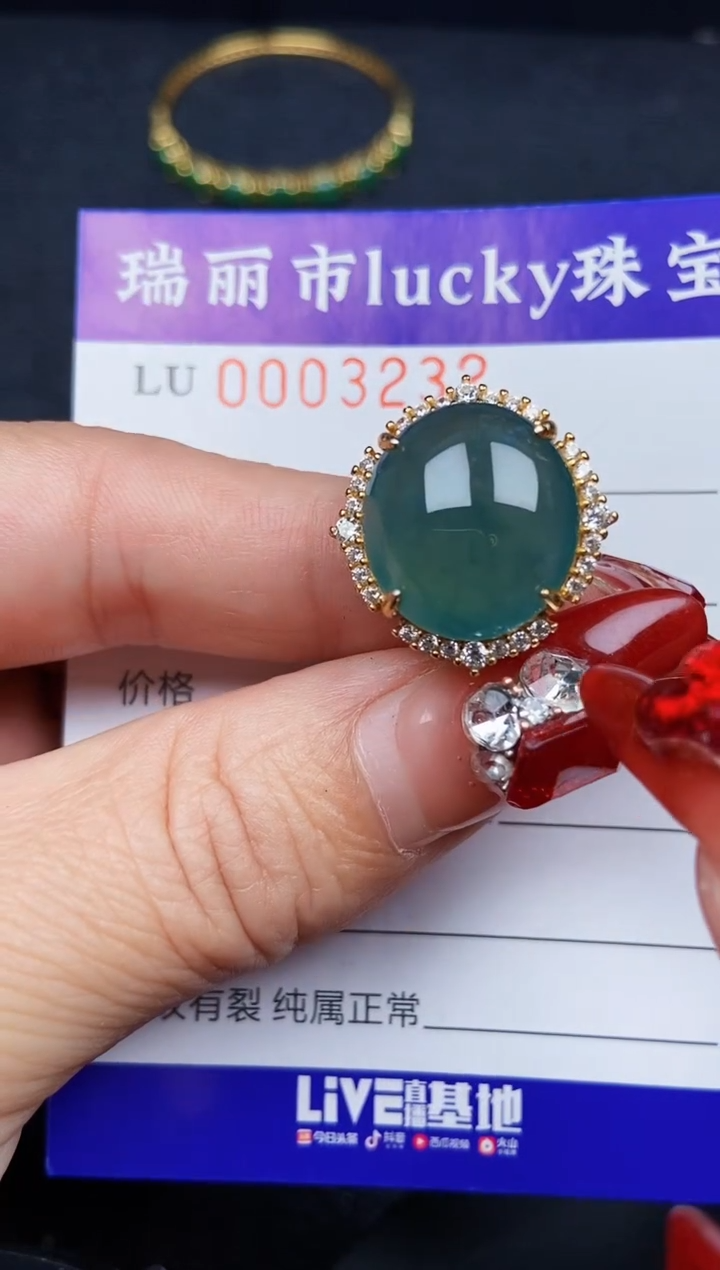 【闪购商品】翡翠颈饰银S925镶嵌3239