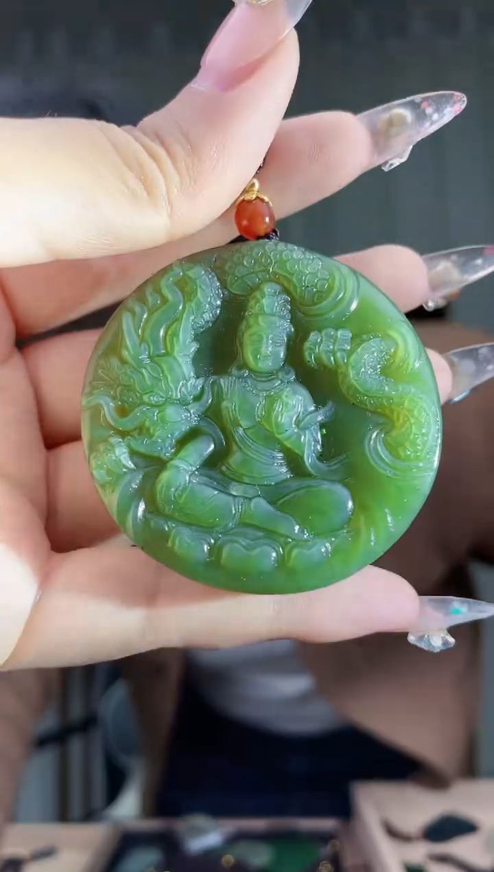 【闪购商品】和田玉挂件未镶嵌拍一发一，多样性发货！