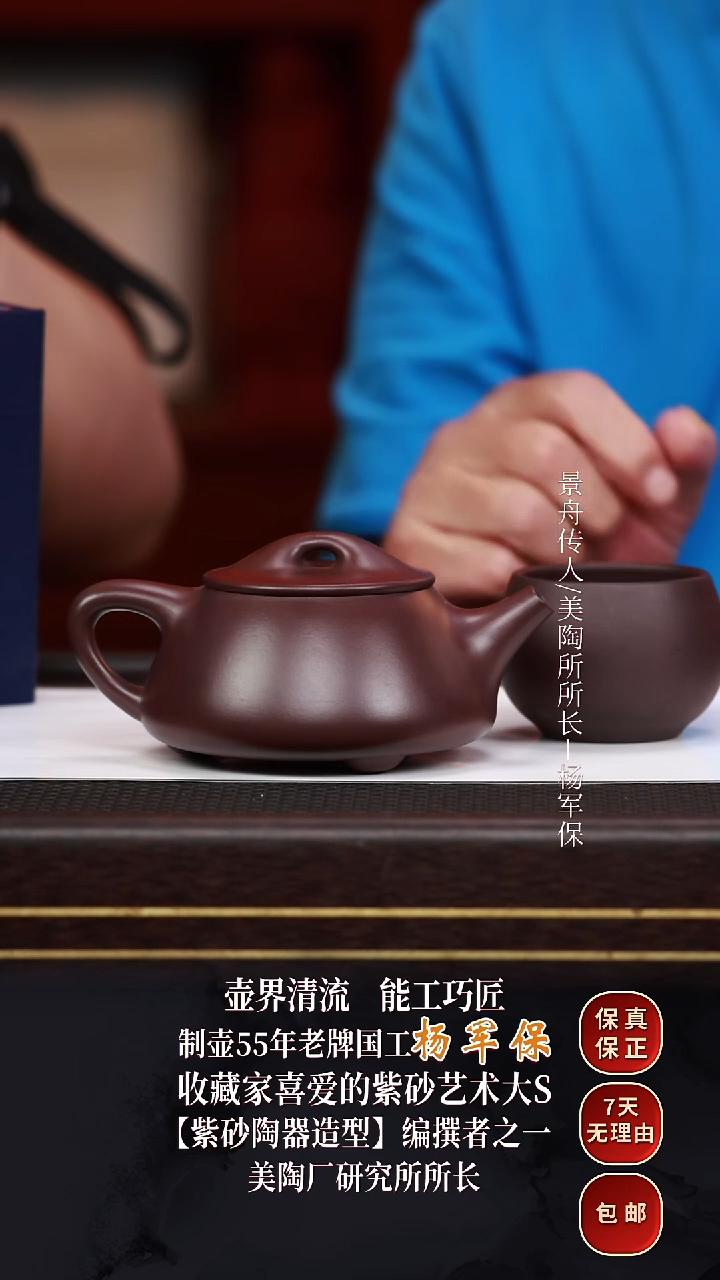 茶壶紫砂YJB12石瓢黑墩头280cc