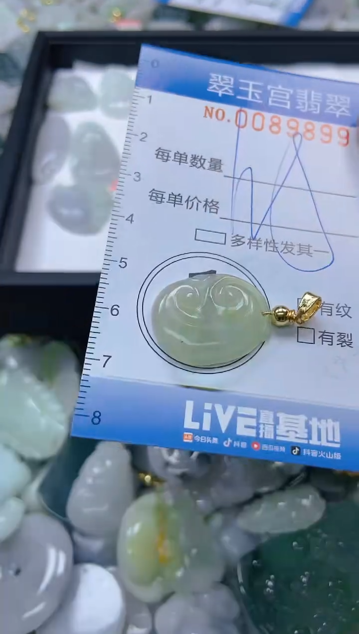 【闪购商品】翡翠未镶嵌颈饰闪购0089899