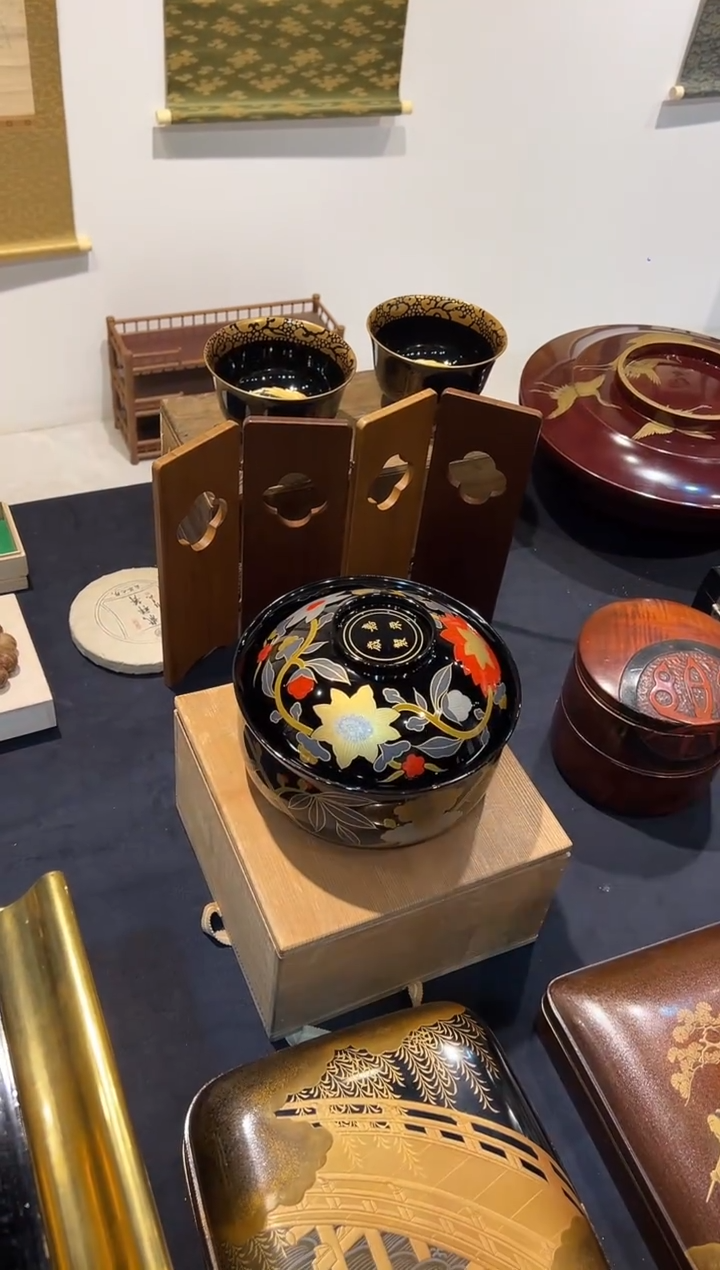 金莳绘 食笼 大漆漆器大漆漆器