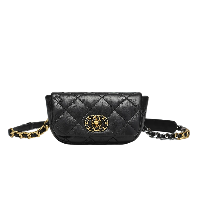 新款时尚潮流百搭小香风菱格链条包经典小众单肩斜挎小包包