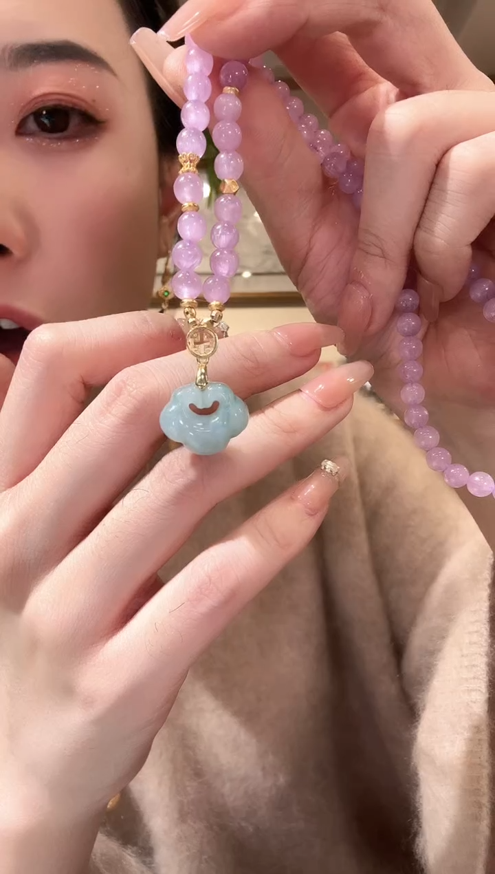 【闪购商品】翡翠颈饰未镶嵌国风