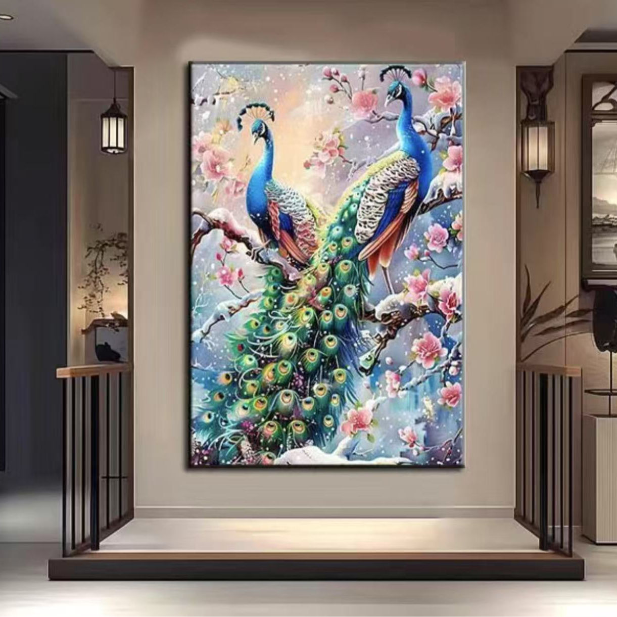 DIY珍珠画材料包手工自粘蝴蝶玩具