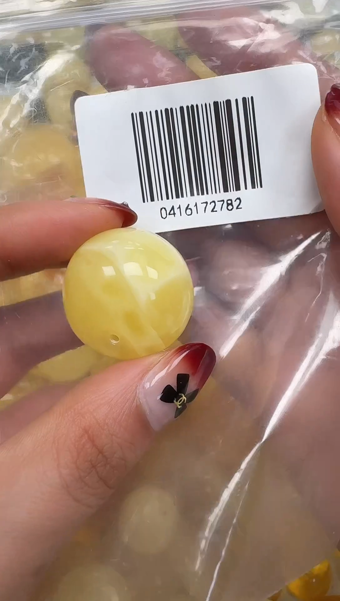 裸石琥珀未镶嵌如图