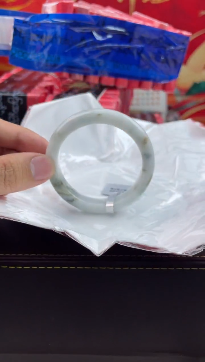 【闪购商品】翡翠手镯未镶嵌翡翠手镯（微瑕）15