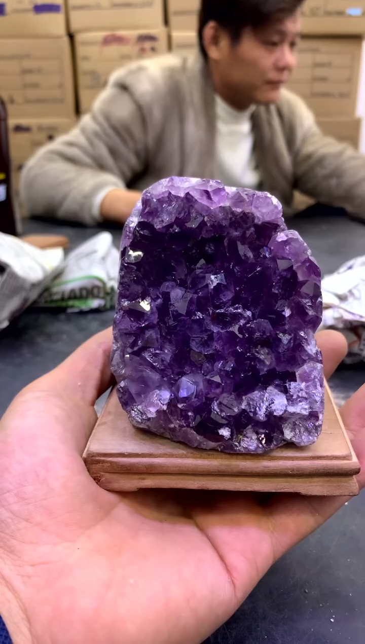 【闪购商品】紫晶摆件未镶嵌天然紫水晶摆件112