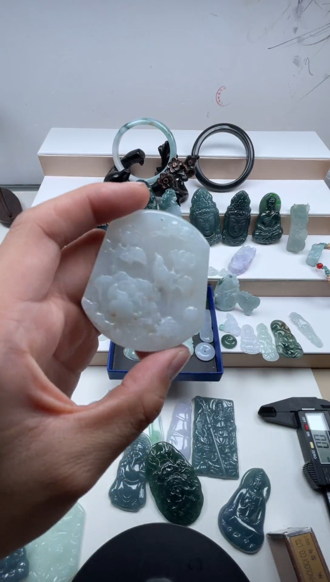 颈饰未镶嵌翡翠天然翡翠A货