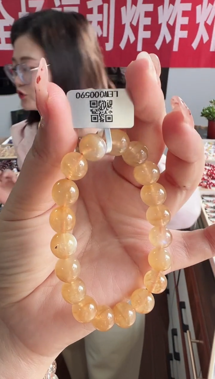 未镶嵌手串长石手串