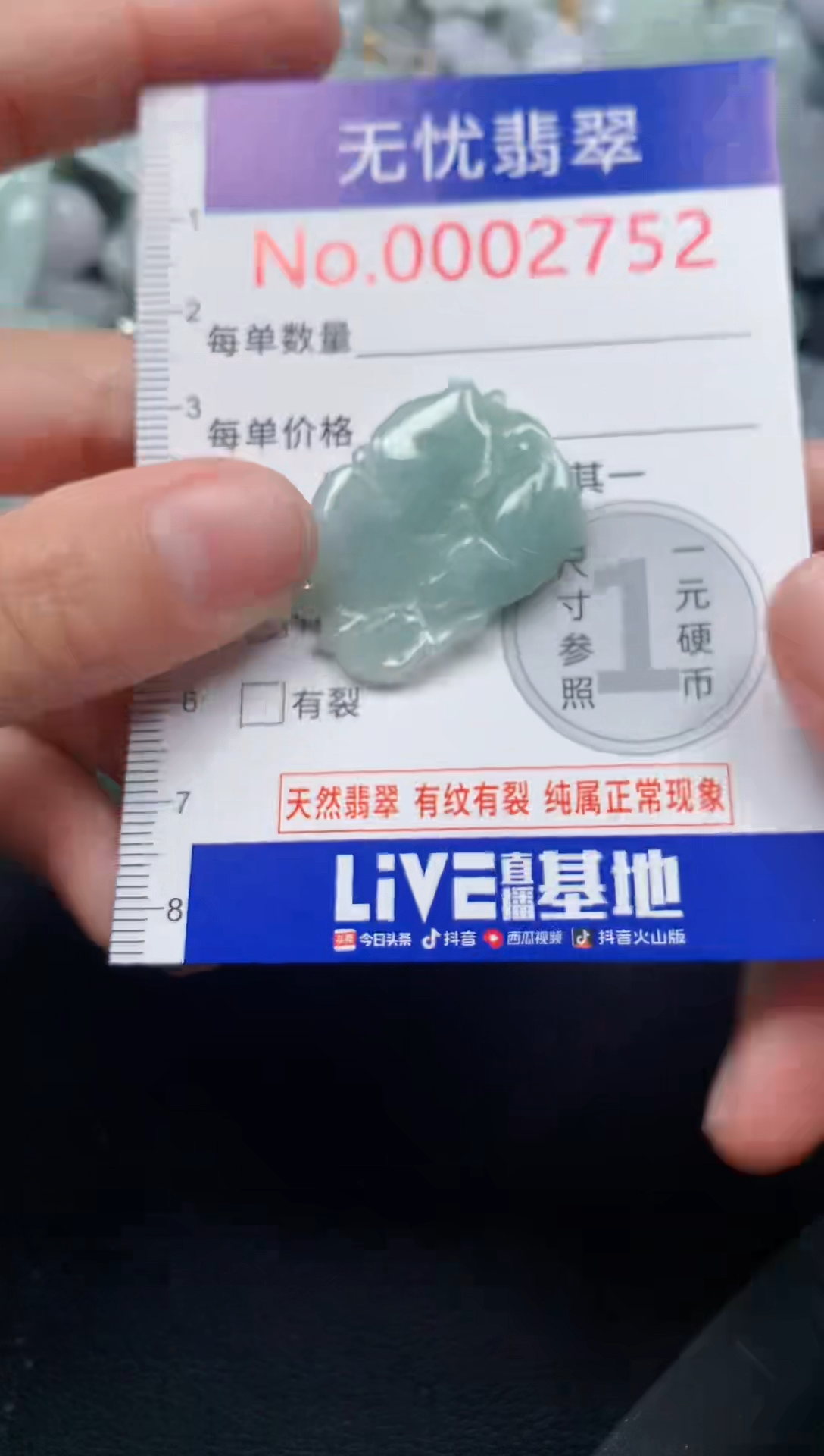 颈饰未镶嵌翡翠2752